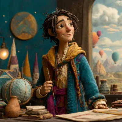 The Visionary personality type artwork